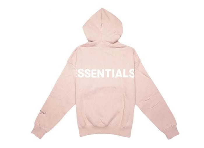 ESSENTIALS 3M LOGO BLUSH HOODIE - 1