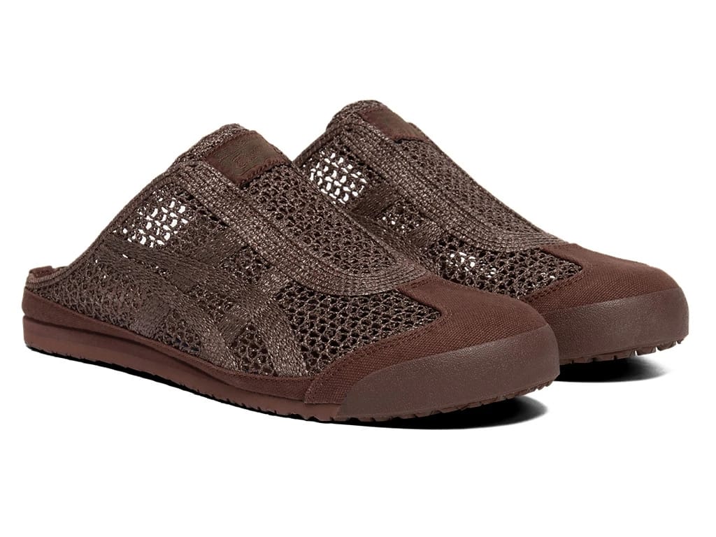 ONITSUKA TIGER SABOT "DARK BROWN" - 2