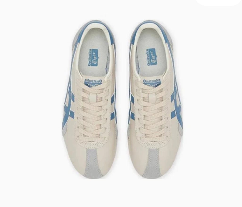 ONITSUKA TIGER "CREAM LIGHT BLUE" - 3