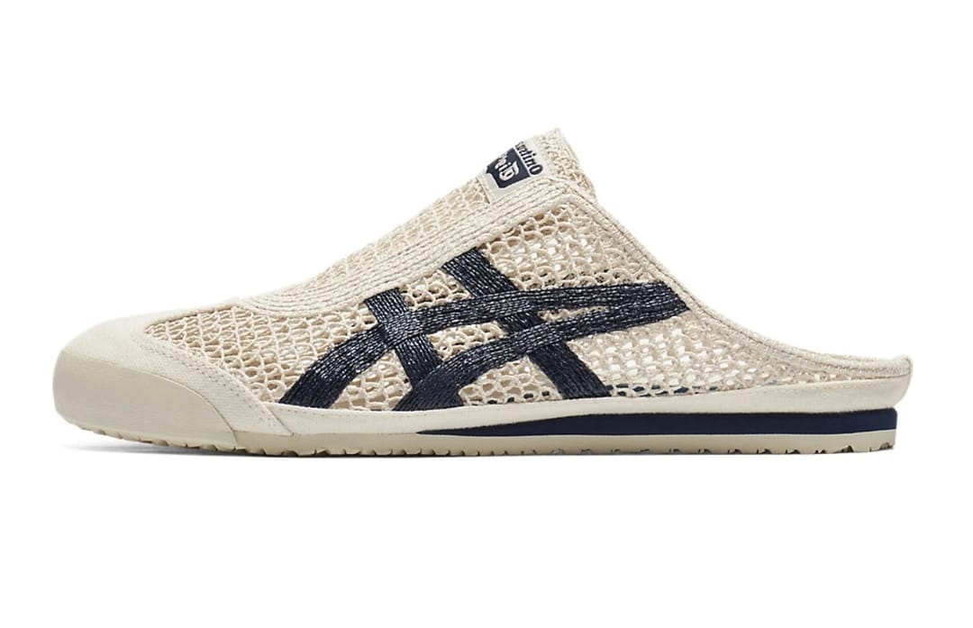 ONITSUKA TIGER SABOT "CREAM NAVY" - 1
