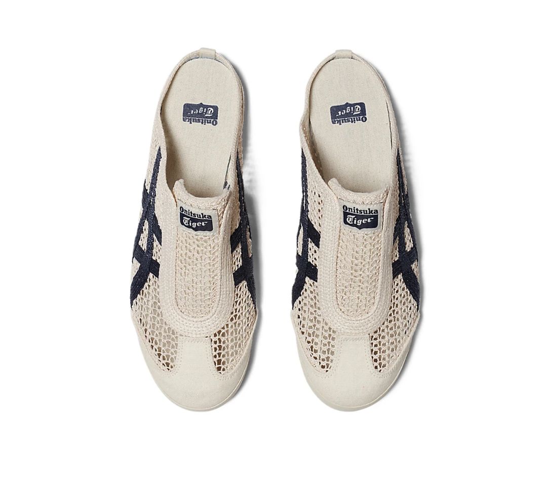 ONITSUKA TIGER SABOT "CREAM NAVY" - 4