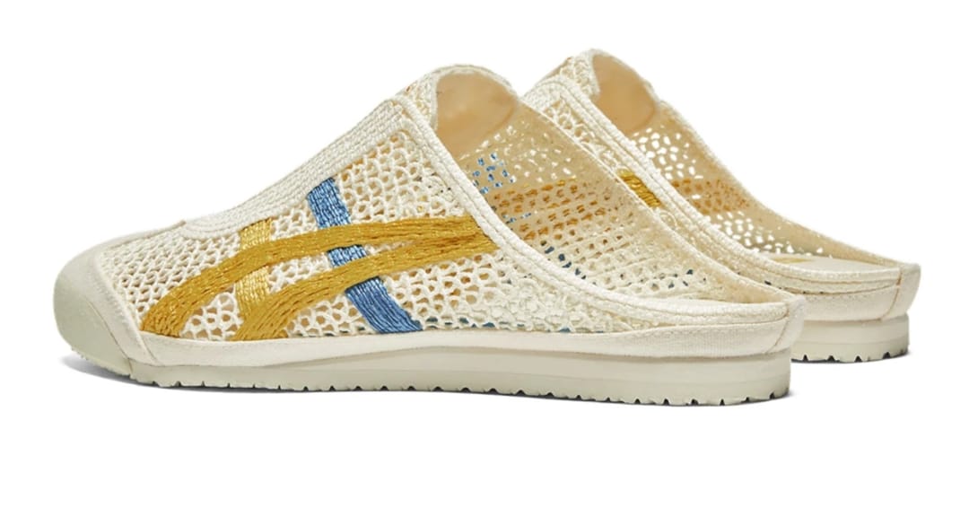 ONITSUKA TIGER SABOT "CREAM YELLOW BLUE" - 3