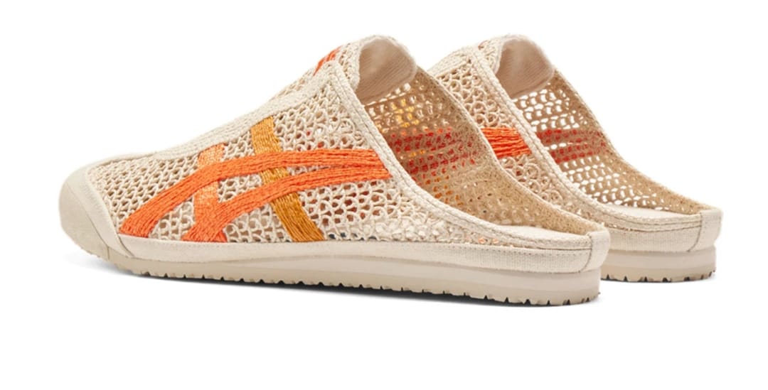 ONITSUKA TIGER SABOT "CREAM ORANGE" - 3