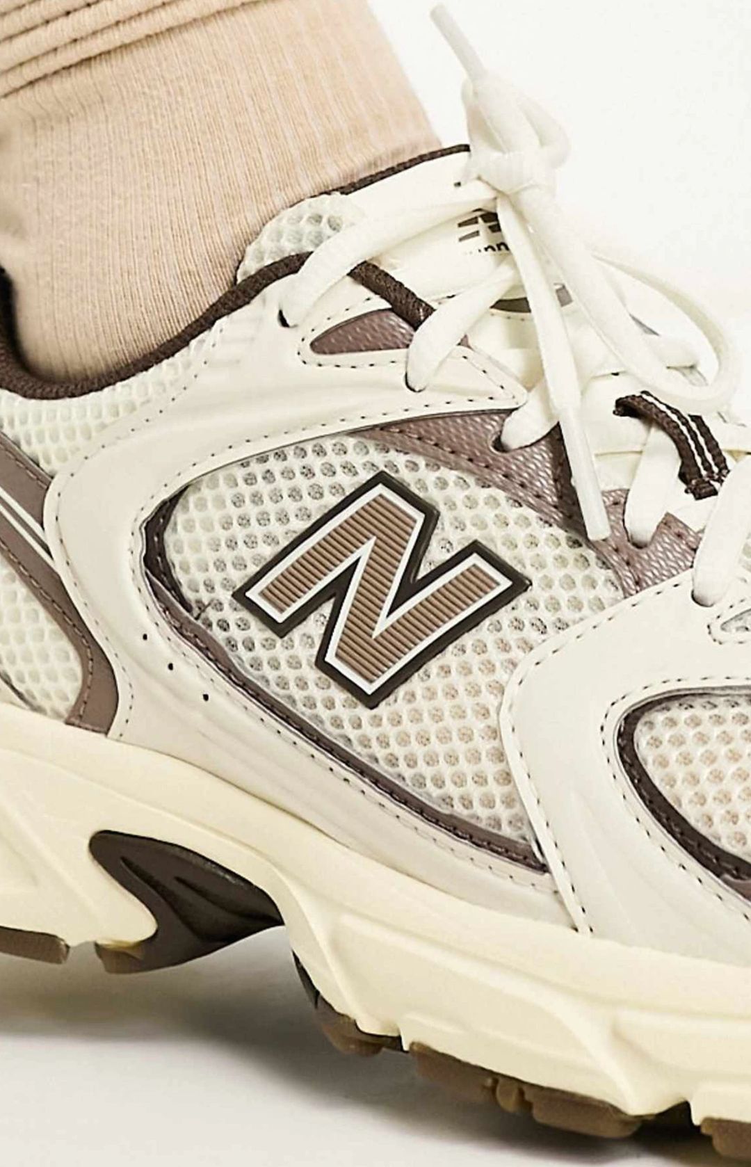 NEW BALANCE 530 "CREAM & BROWN" - 4