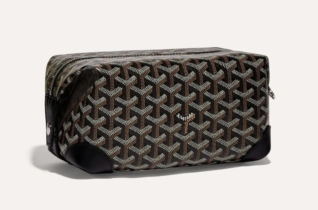 GOYARD BOWLING 25 TOILETRY BAG "BLACK" - 1