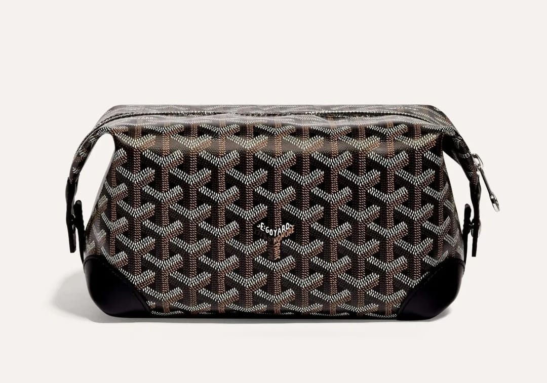 GOYARD BOWLING 25 TOILETRY BAG "BLACK" - 2