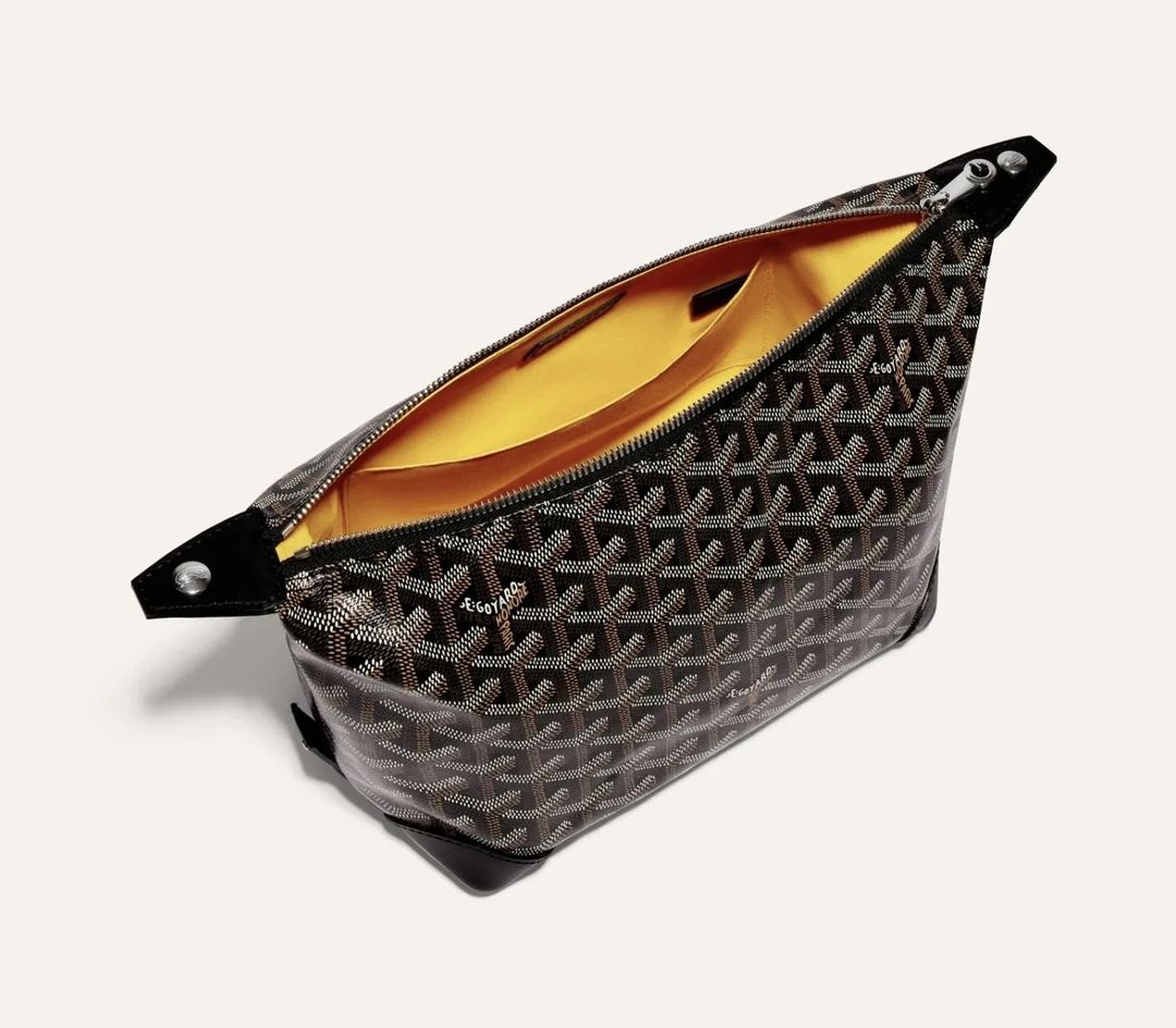GOYARD BOWLING 25 TOILETRY BAG "BLACK" - 3