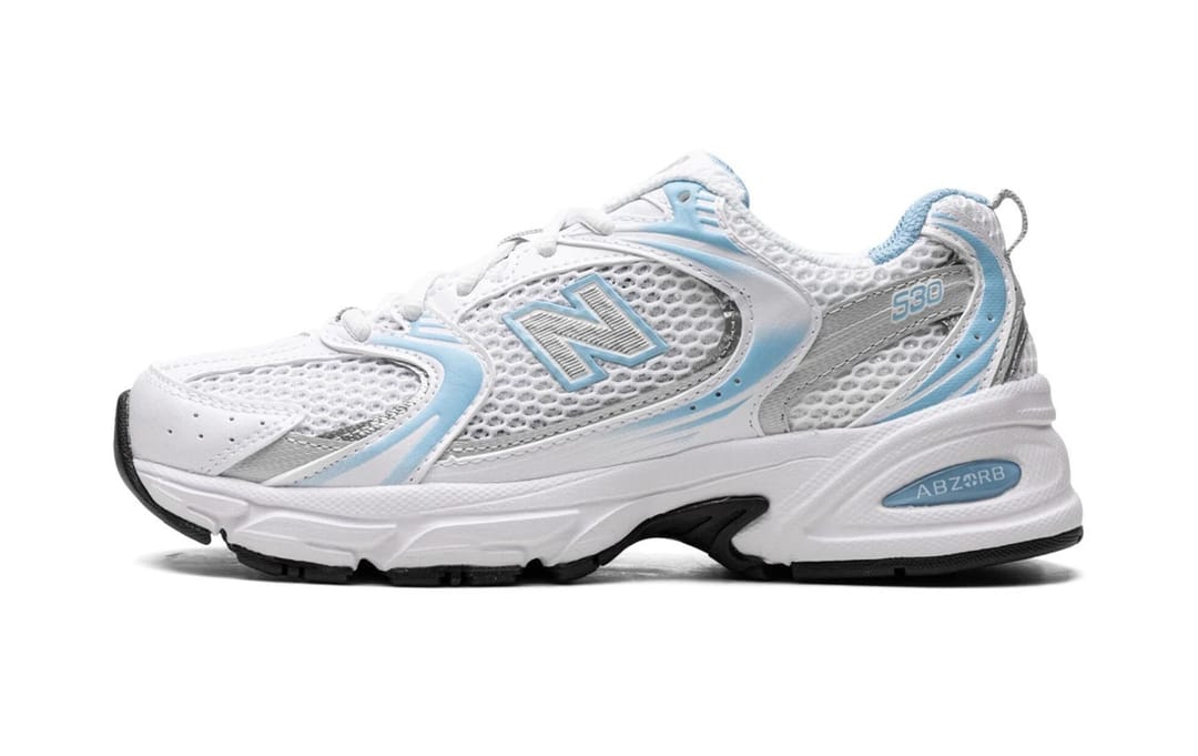 NEW BALANCE 530 "WHITE BLUE" - 1