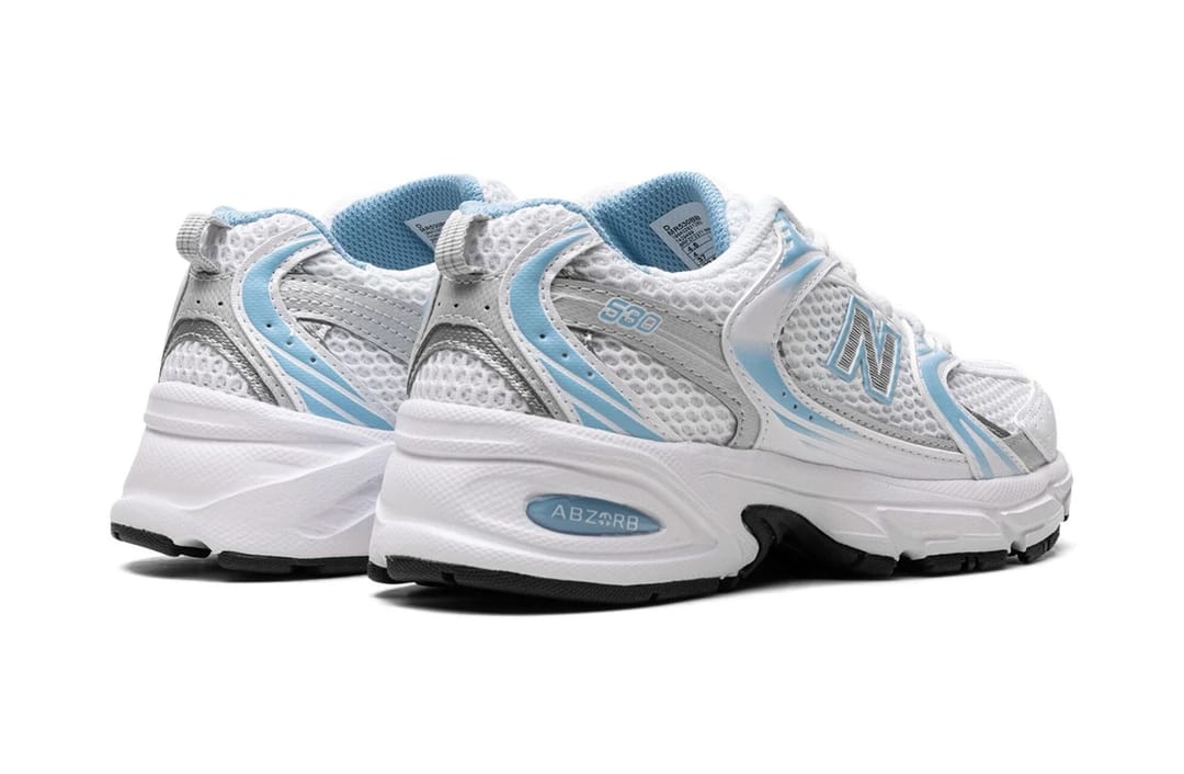 NEW BALANCE 530 "WHITE BLUE" - 3