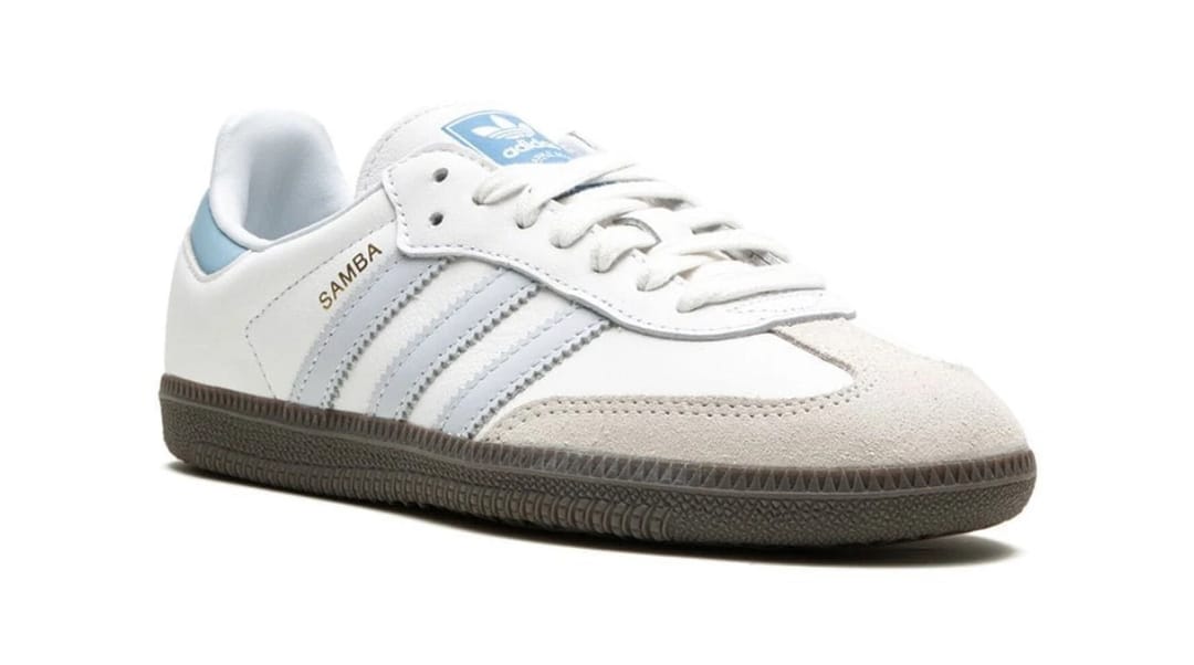 ADIDAS SAMBA "WHITE HALO BLUE" - 2