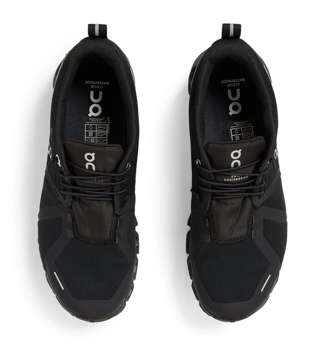 ON CLOUD 5 WATERPROOF "ALL BLACK" - 3