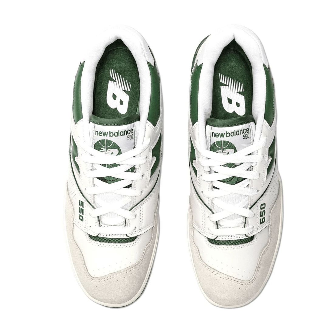 NEW BALANCE 550 "WHITE GREEN" - 2