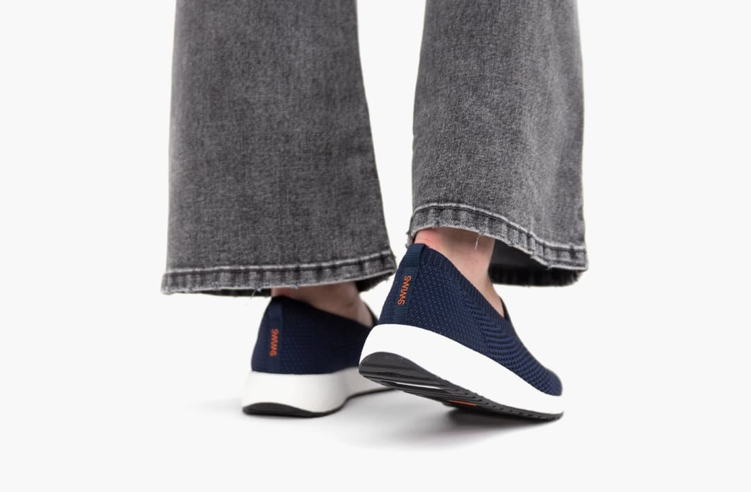 SWIMS BREEZ SLIP-ON "NAVY" - 4
