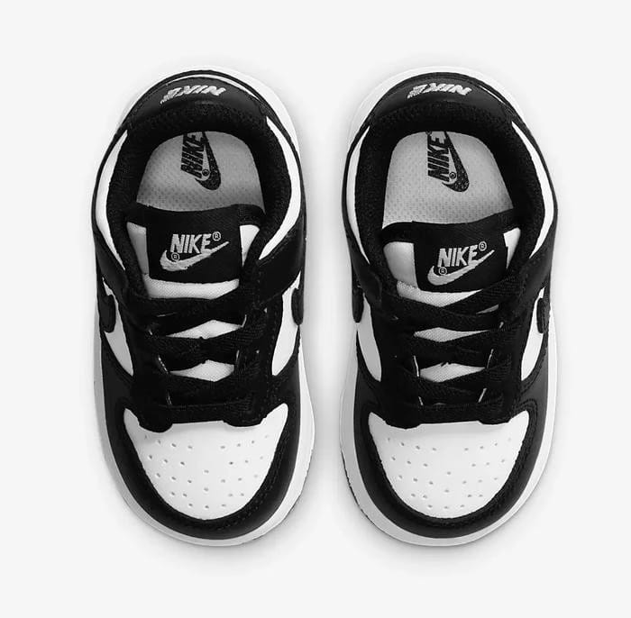 NIKE DUNK LOW "BLACK/ WHITE" (KIDS) - 2