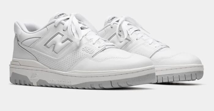 NEW BALANCE 550 "WHITE GREY" - 1