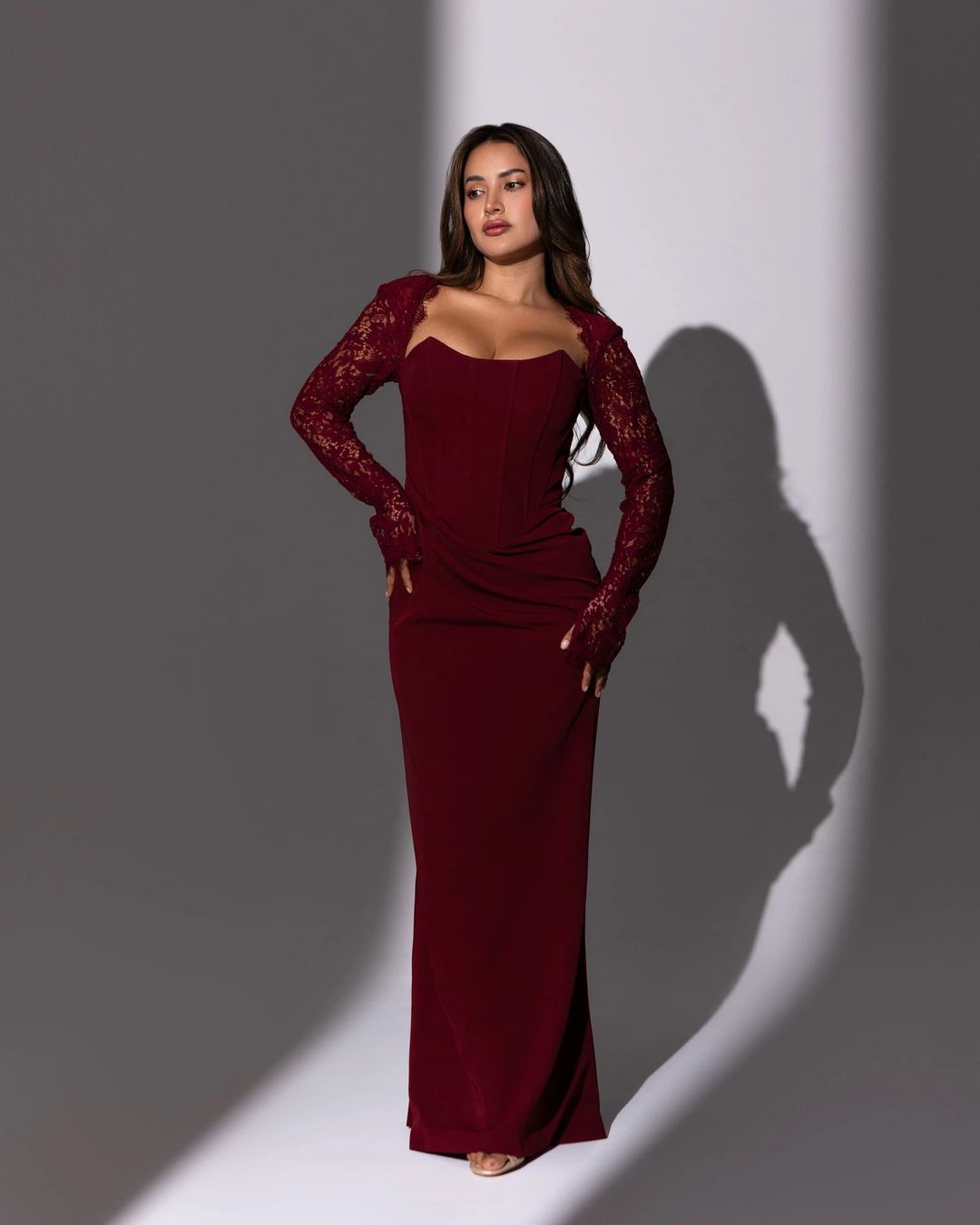 Latifa burgundy - 1