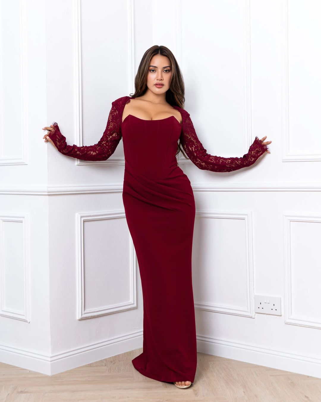Latifa burgundy - 3