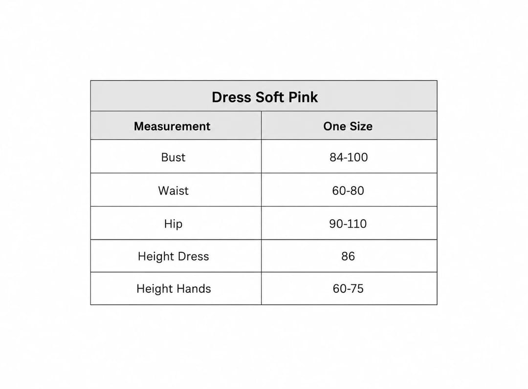Dress soft pink - 2
