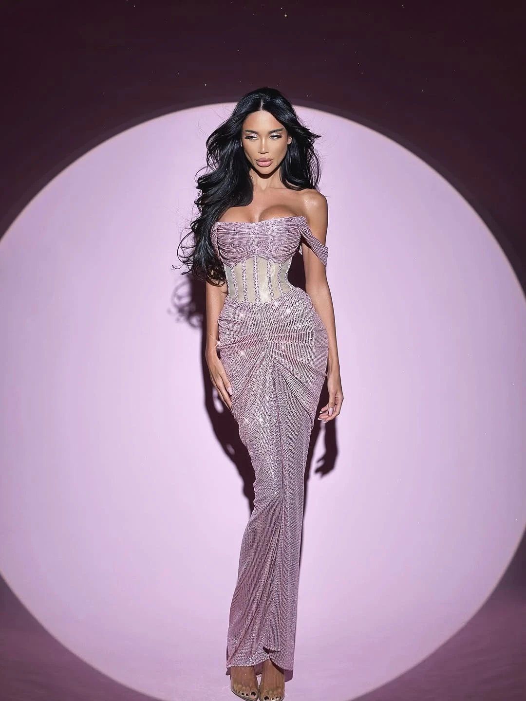 Dress corset Pink - 1