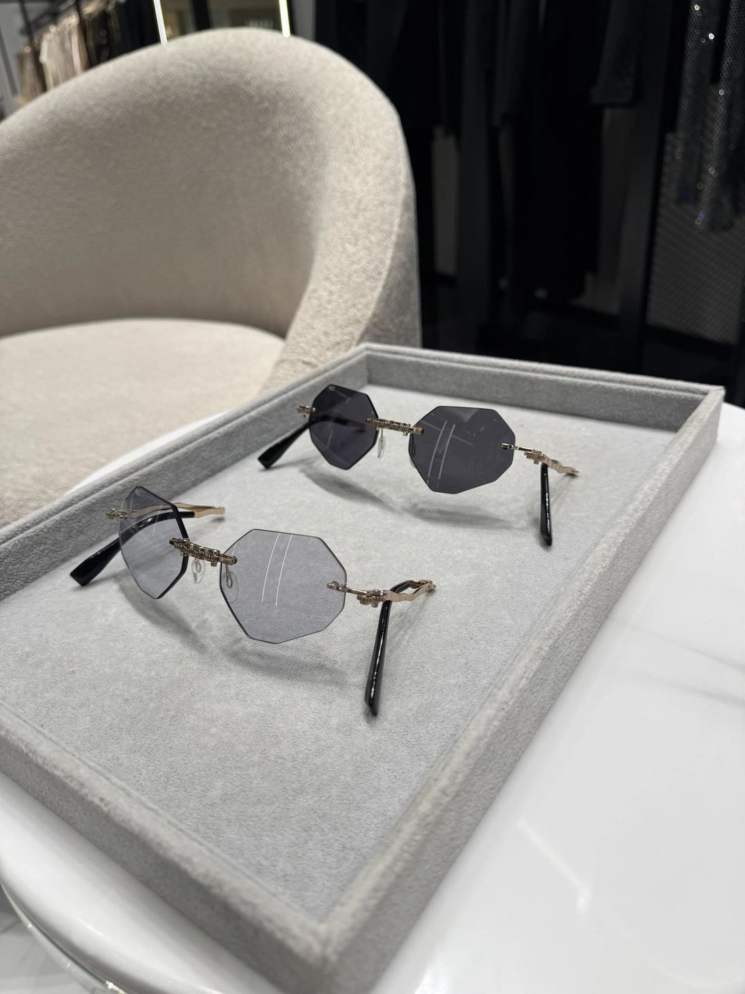 Glasses Octagon - 1