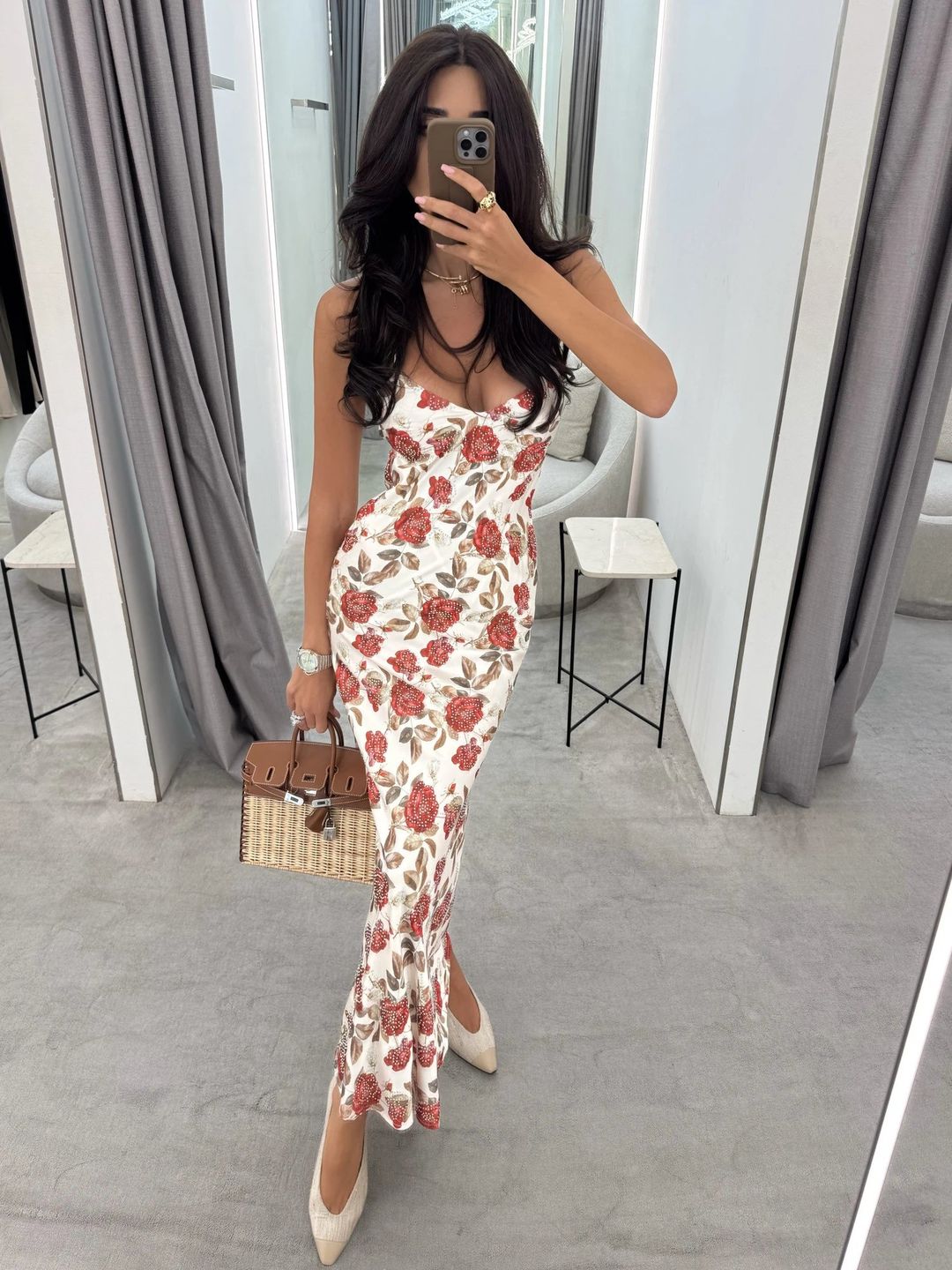 Dress with Rose White - 1