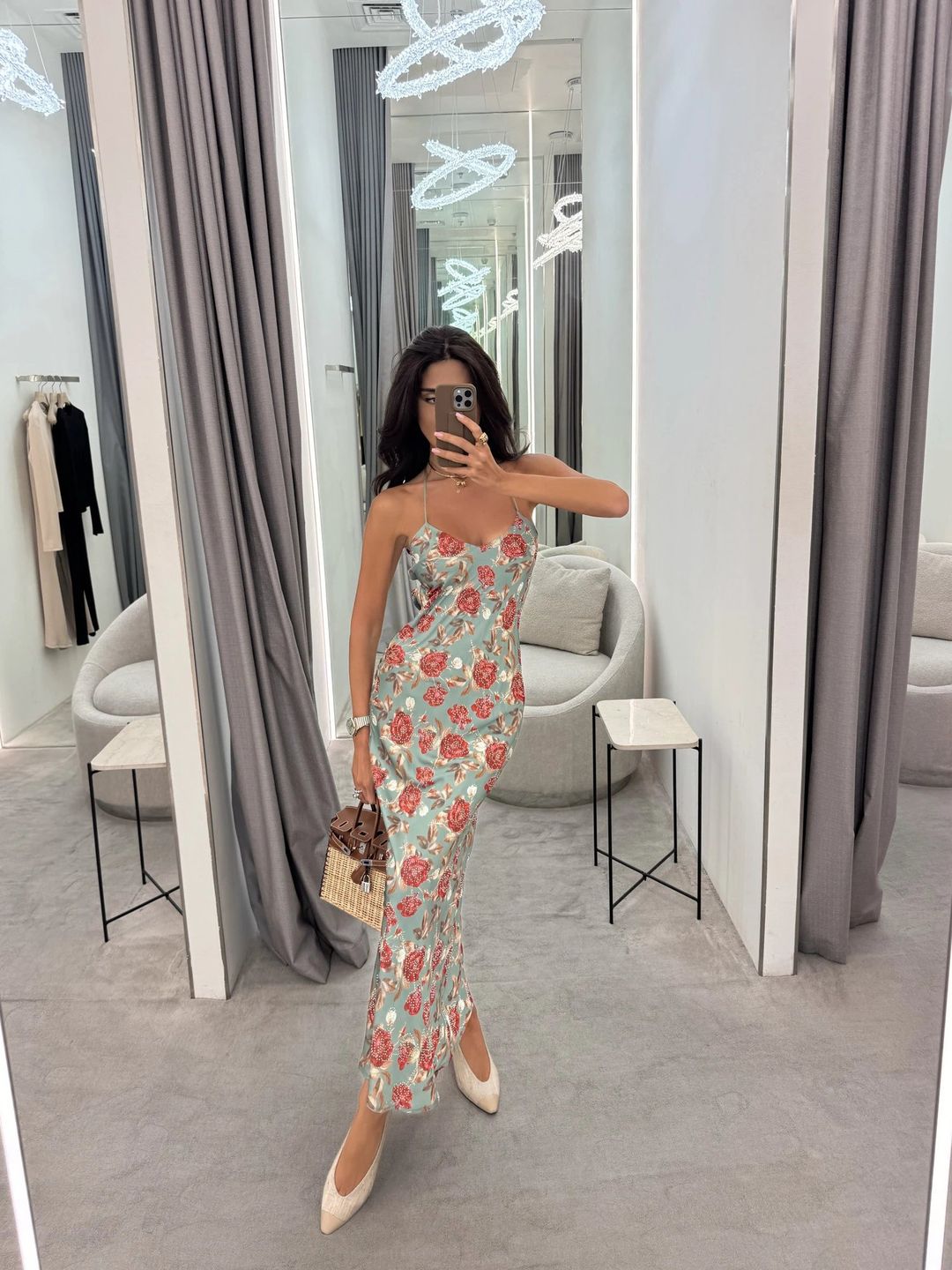 Dress with Rose Green - 2