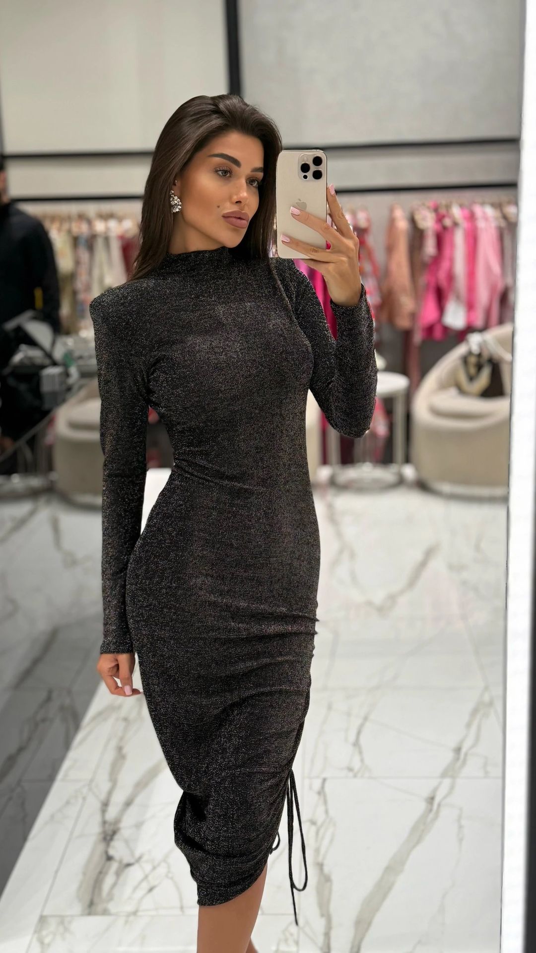 Dress Long Black - 2