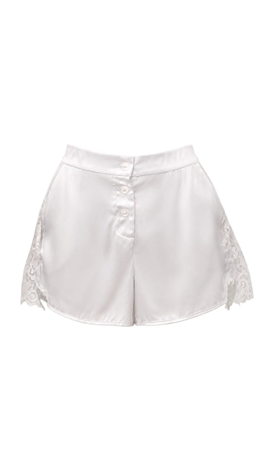 Lace shorts White - 1