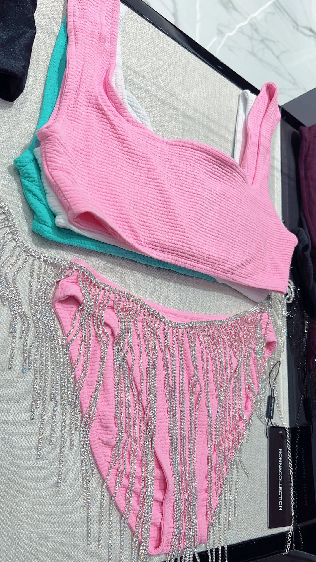 Swimsuit with top - 1