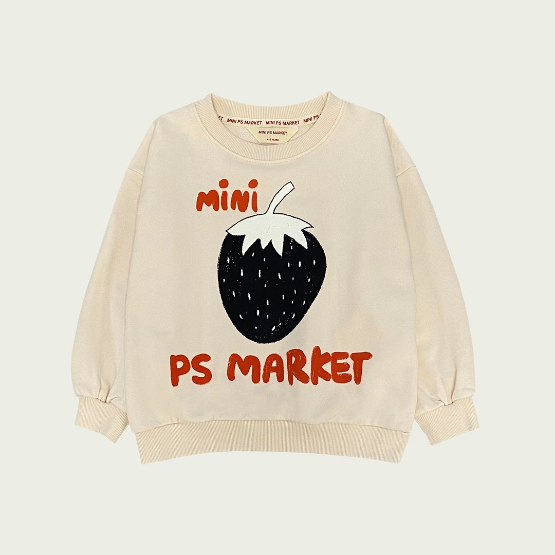 Strawberry Sweatshirt (IVORY) - 2