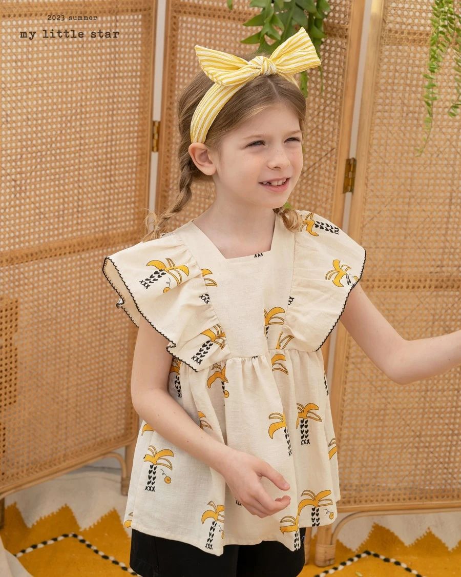 Smile blouse beige - 1