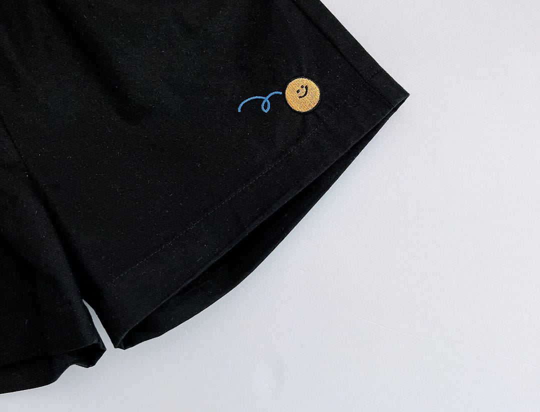 smile shorts black - 4