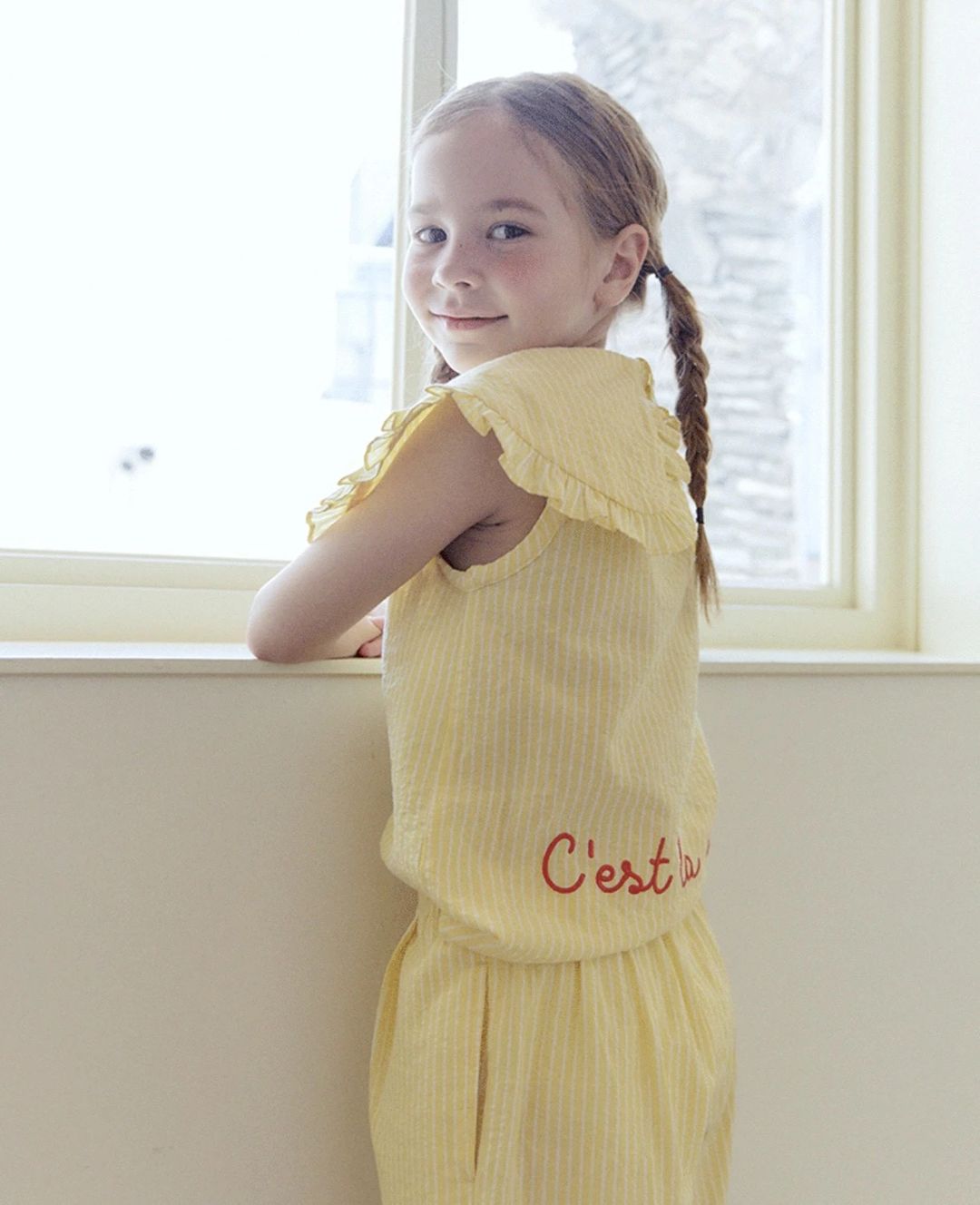 Striped yellow shirt - 1