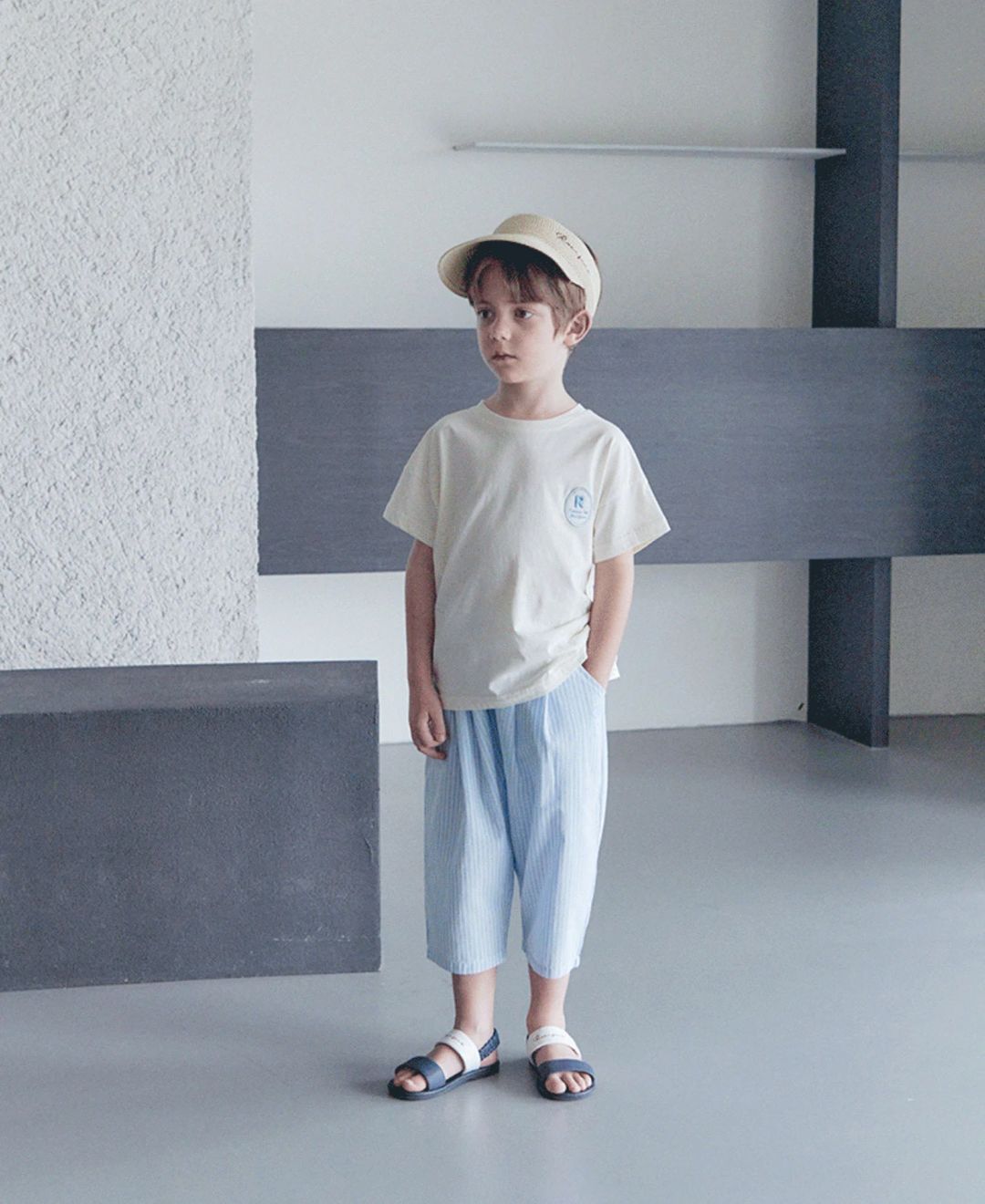 Stript blue pants - 1