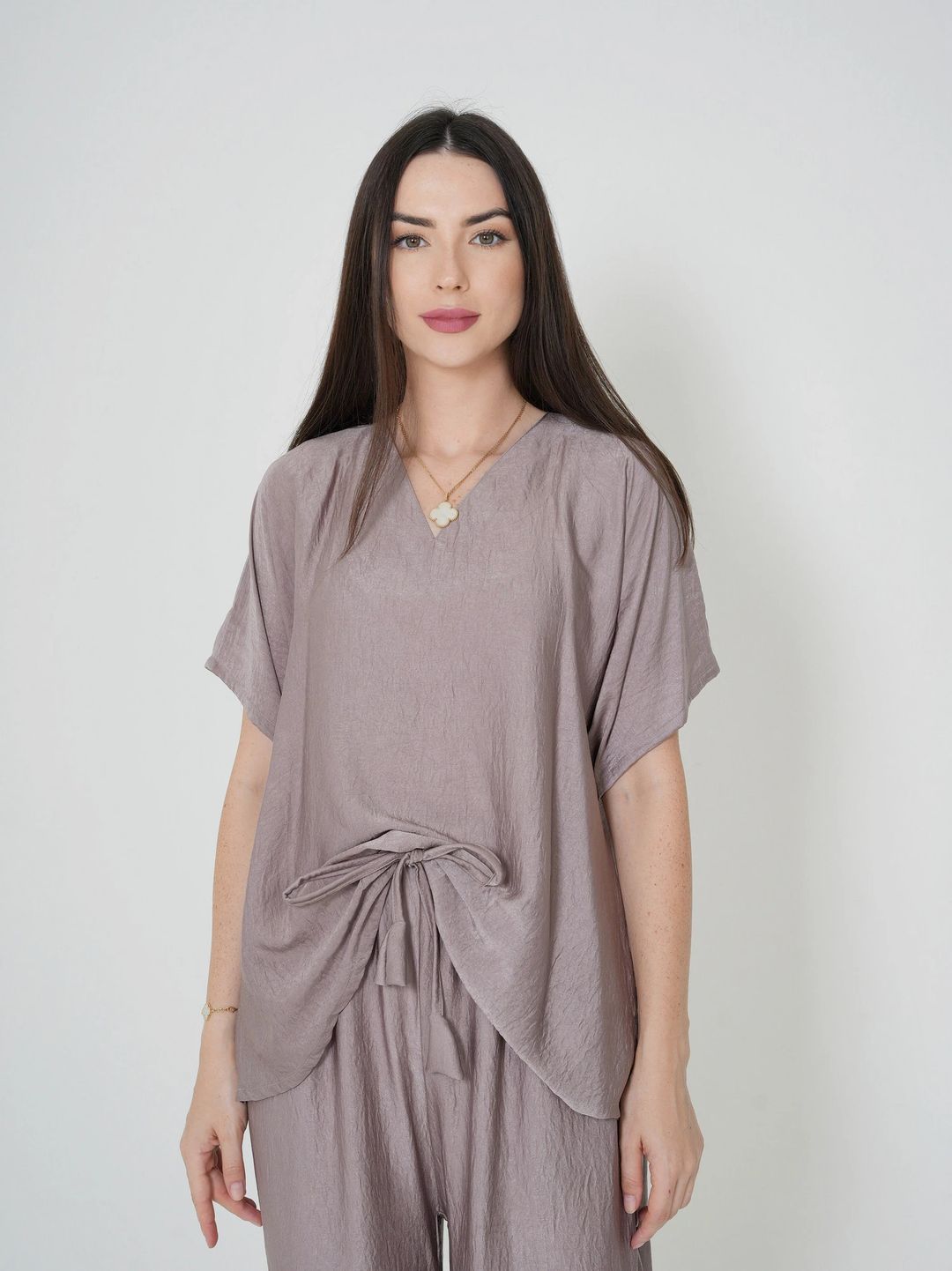 Sandy Brown - Under Abaya Pants set - 2
