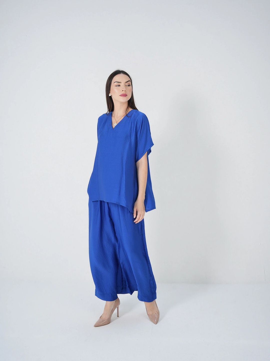 Royal Blue - Under Abaya Pants set - 3