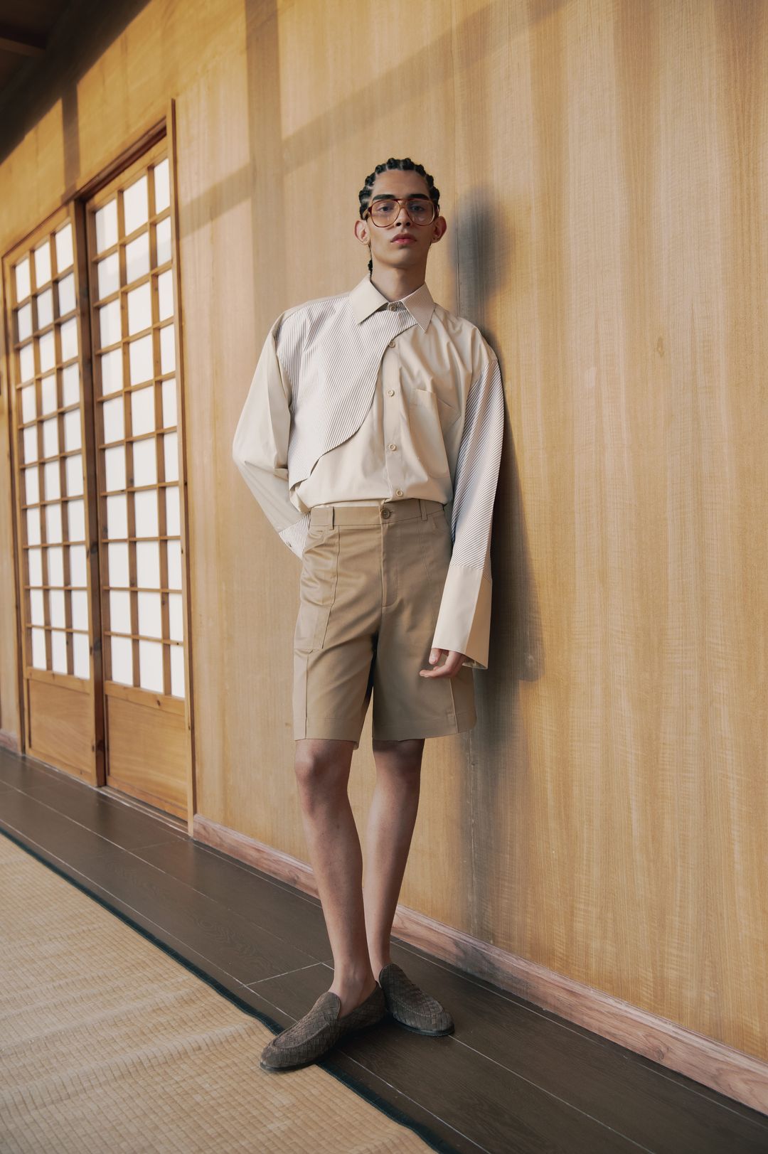 ivory-and-sand-asymmetric-pinstripe-set - 3