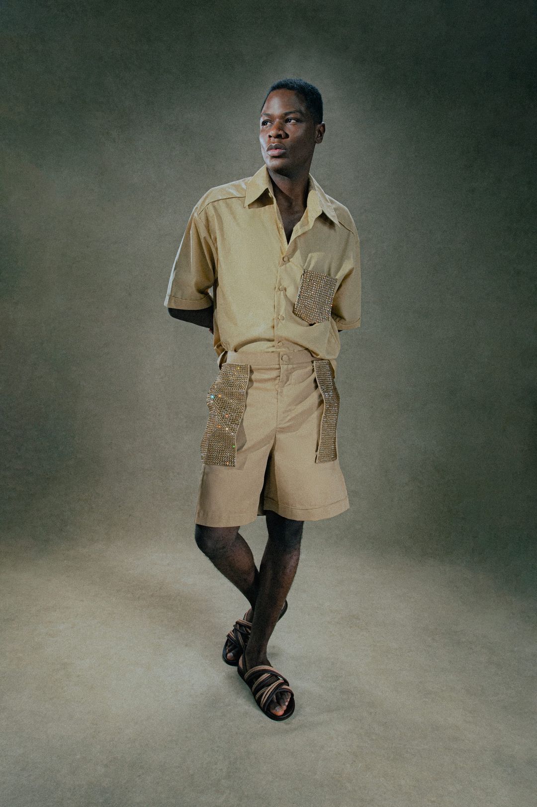 sand-detachable-embellished-pocket-shorts - 2