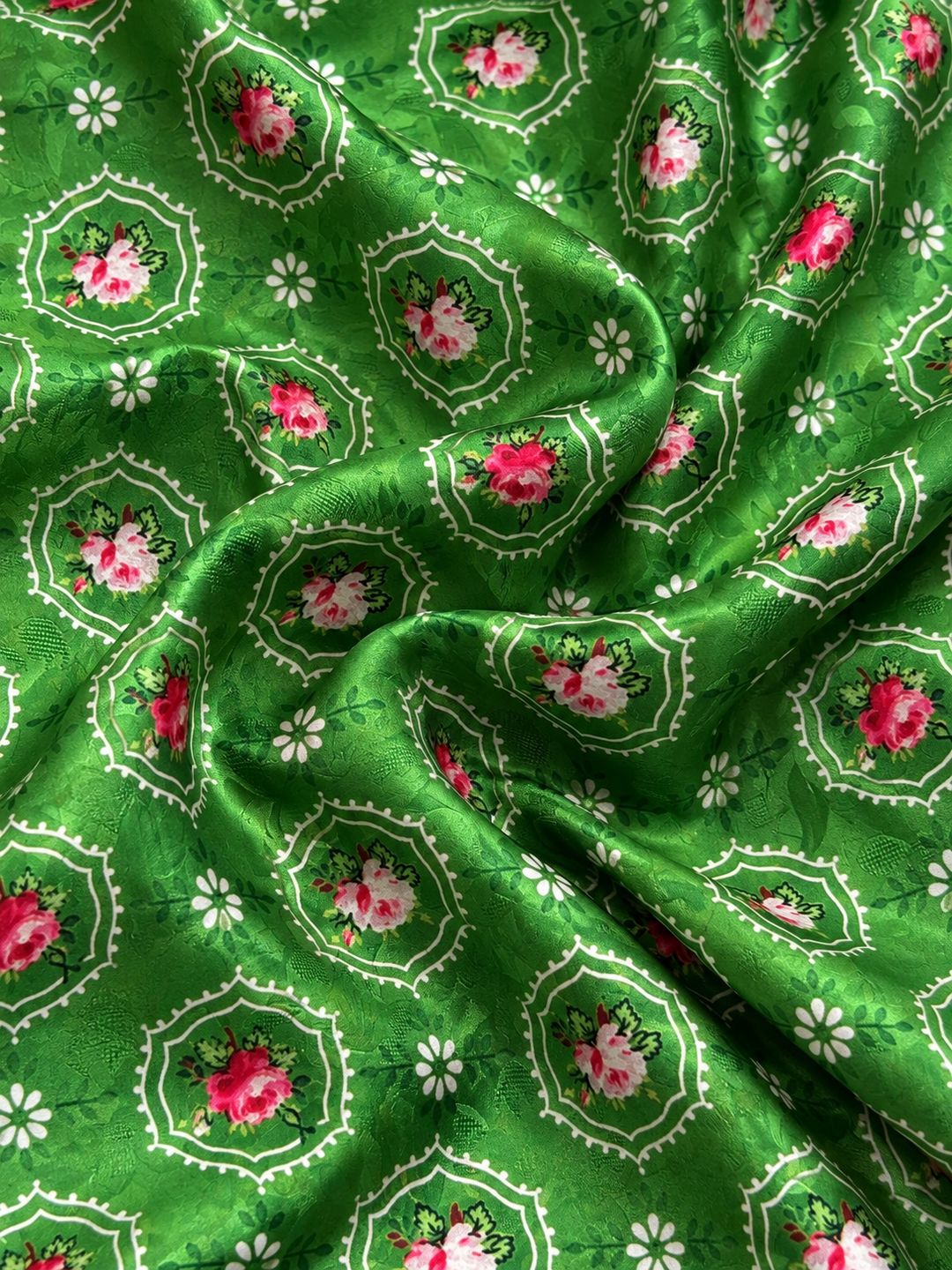 Jacquard Bloom Fabric - 2