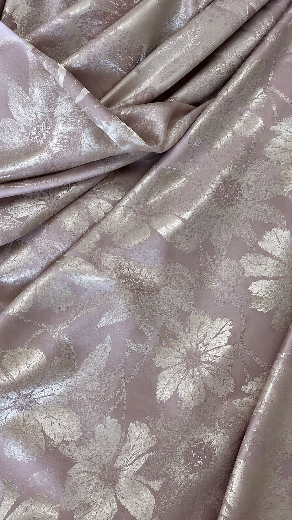 Floral Jacquard – Lavender Mist Fabric - 2