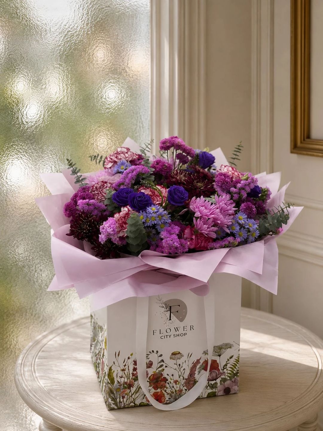 BOUQUET OF MIX PURPLE - 1