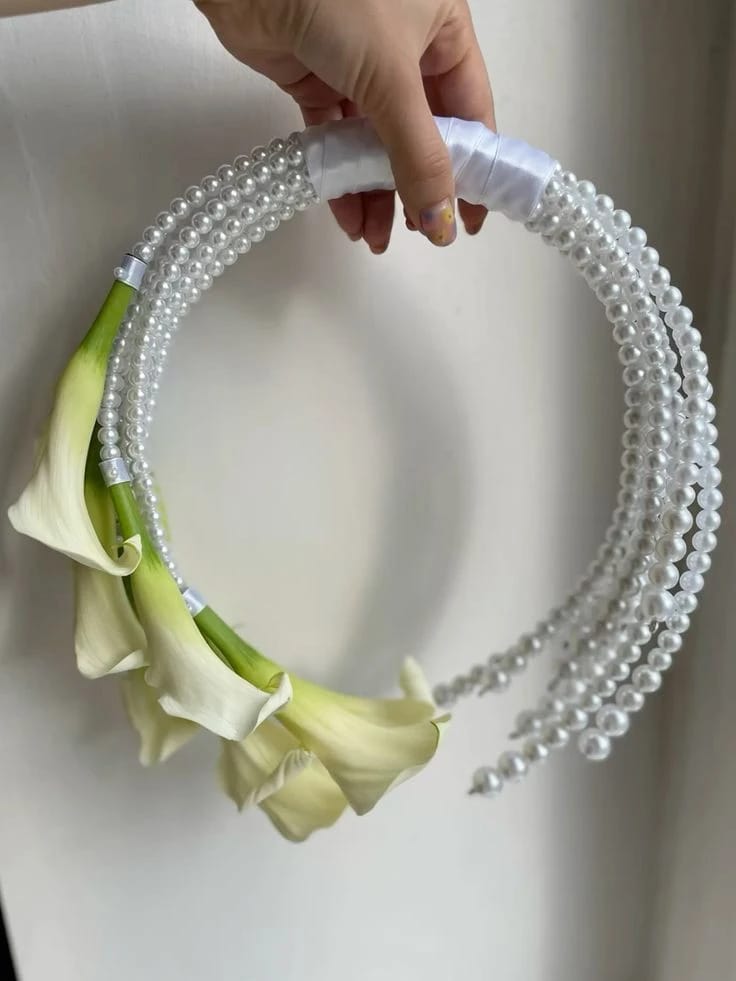 BRIDAL BOUQUET CALLA LILY W/ LULU - 1