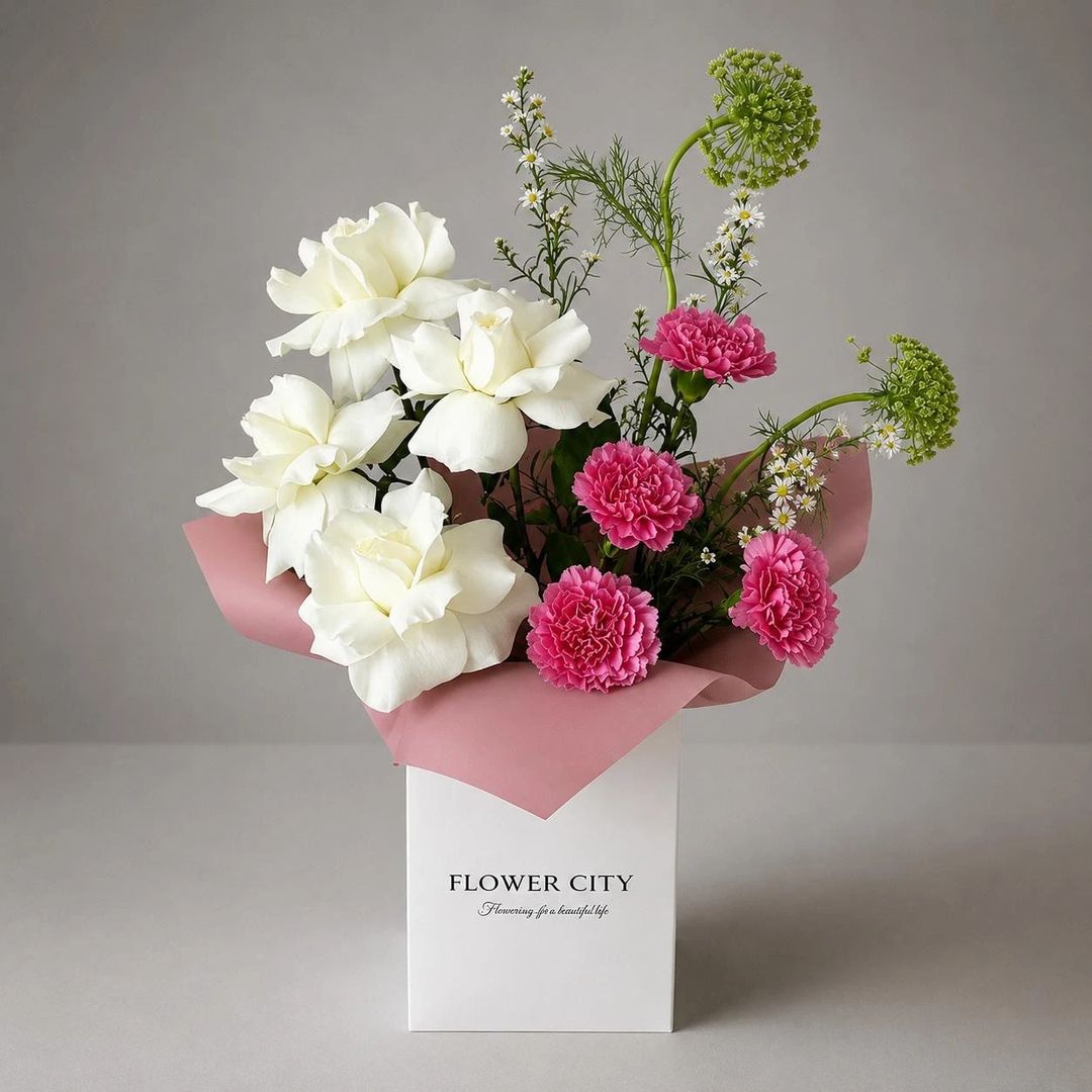 mini bouquet for lady gift idea - 1