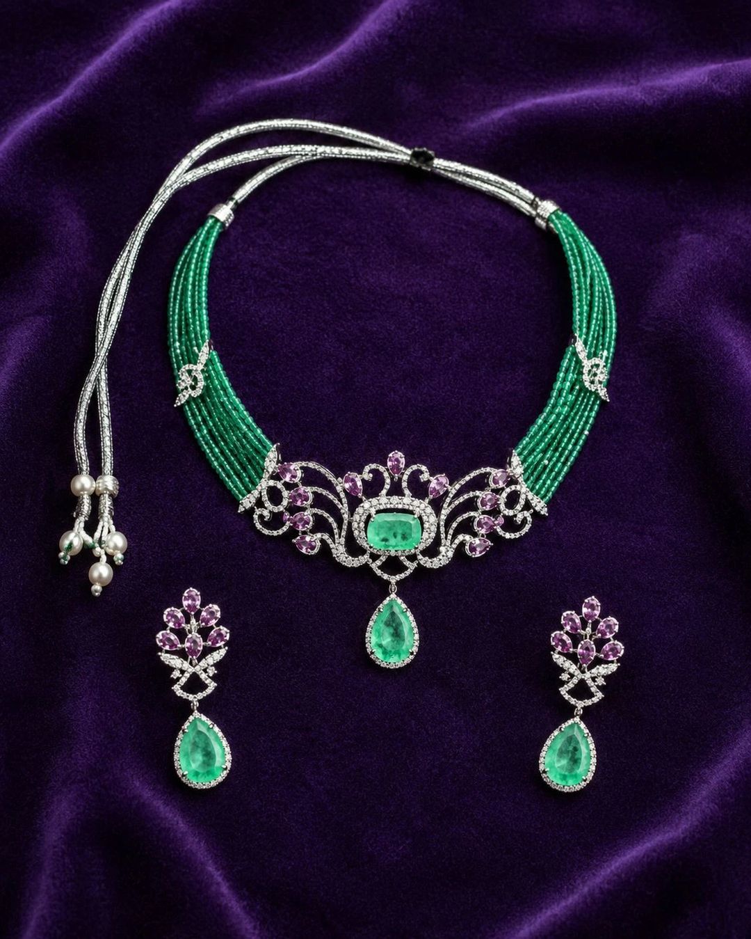 Necklace Jewellery Set 1067 - 1
