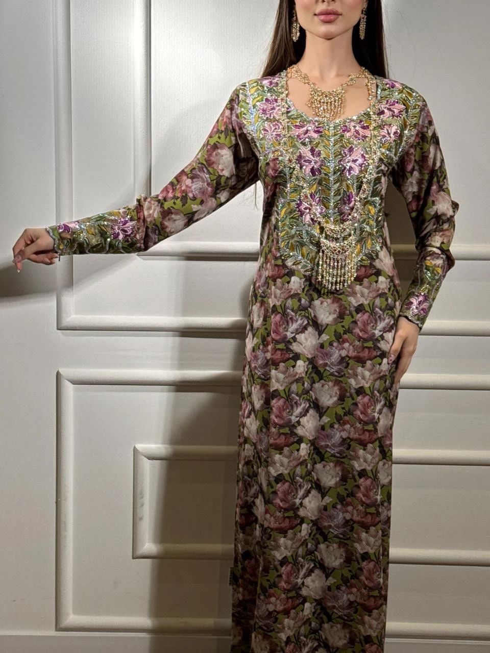 JALABIYA with SHAILA MK-178 XL 10365 C - 1