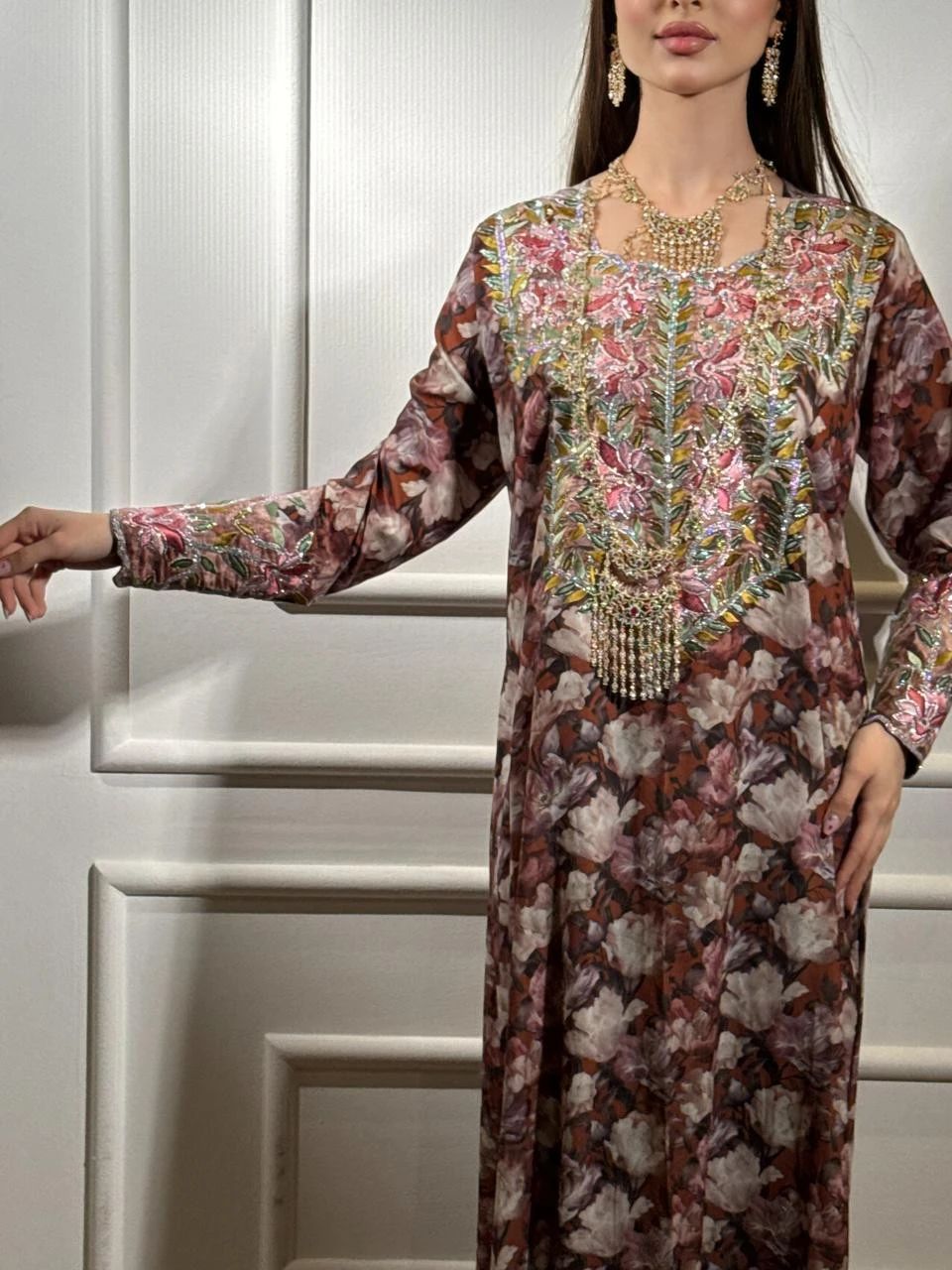 JALABIYA with SHAILA MK-178 XL 10365 A - 1