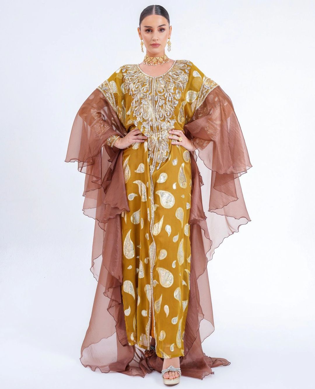 JALABIYA NEW COLLECTION AB 02-25 /10317  LARGE - 1