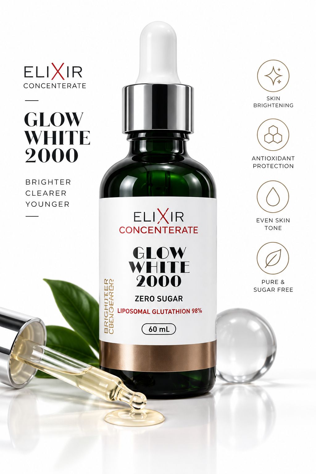 غلوتاثيون سائل من Elixir Concentrate - 2