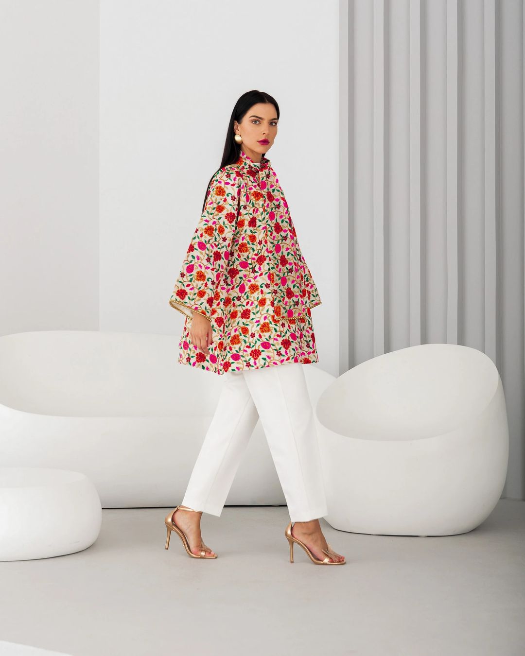 FLORAL JACKET/ OFFWHITE - 4