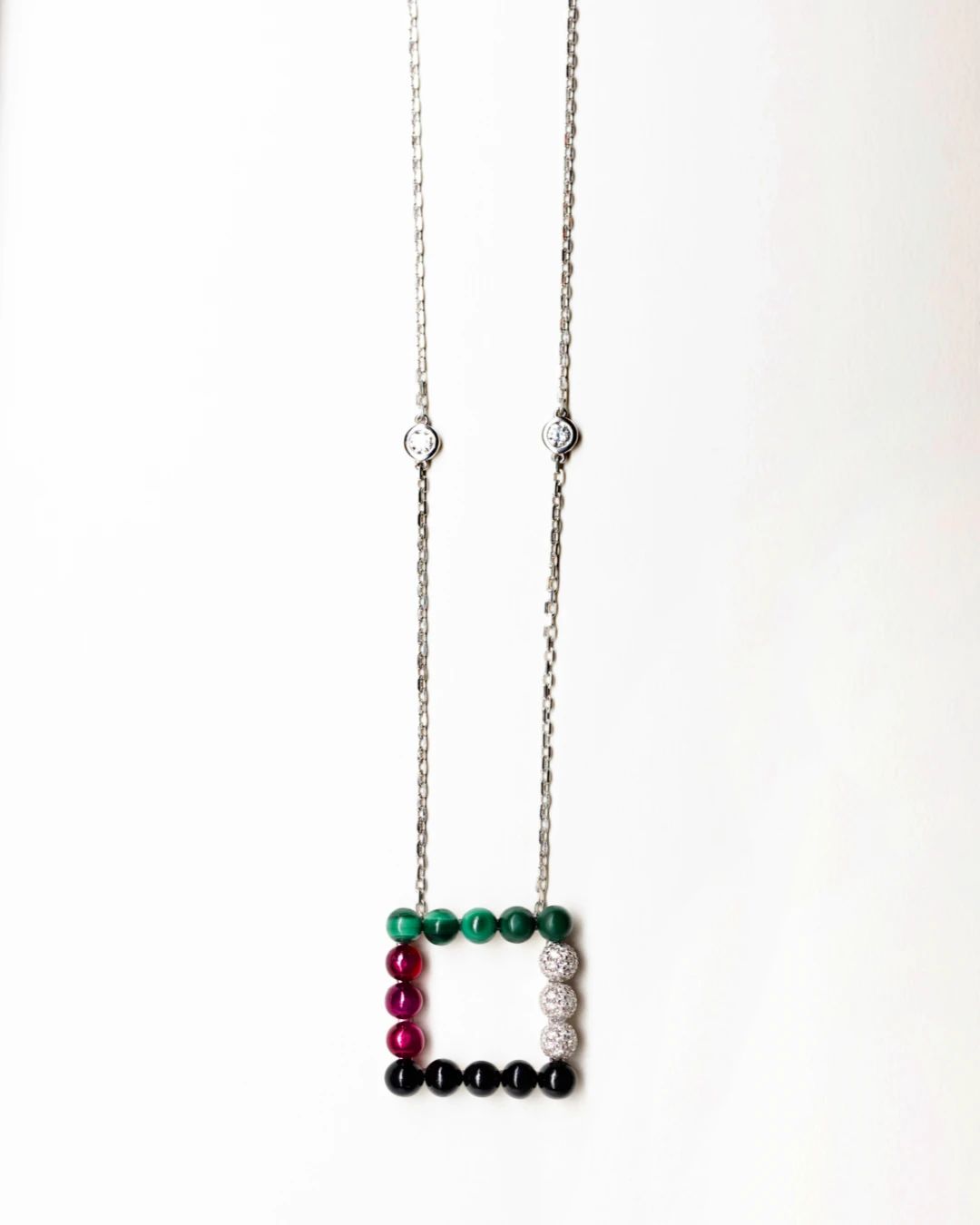 UAE Flag Long Necklace - 1